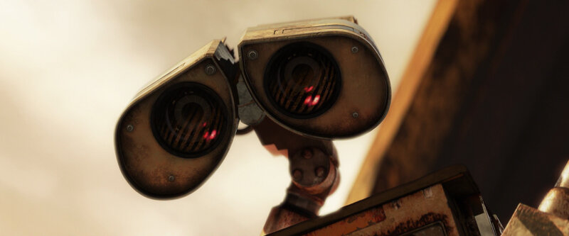 robot with large eyes