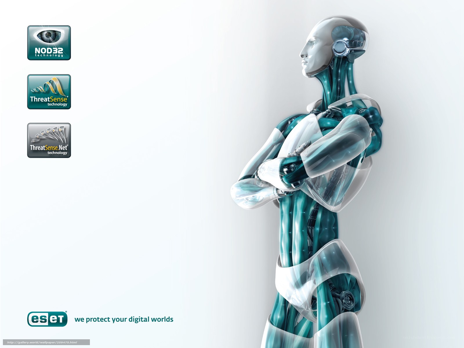 robot with security technology