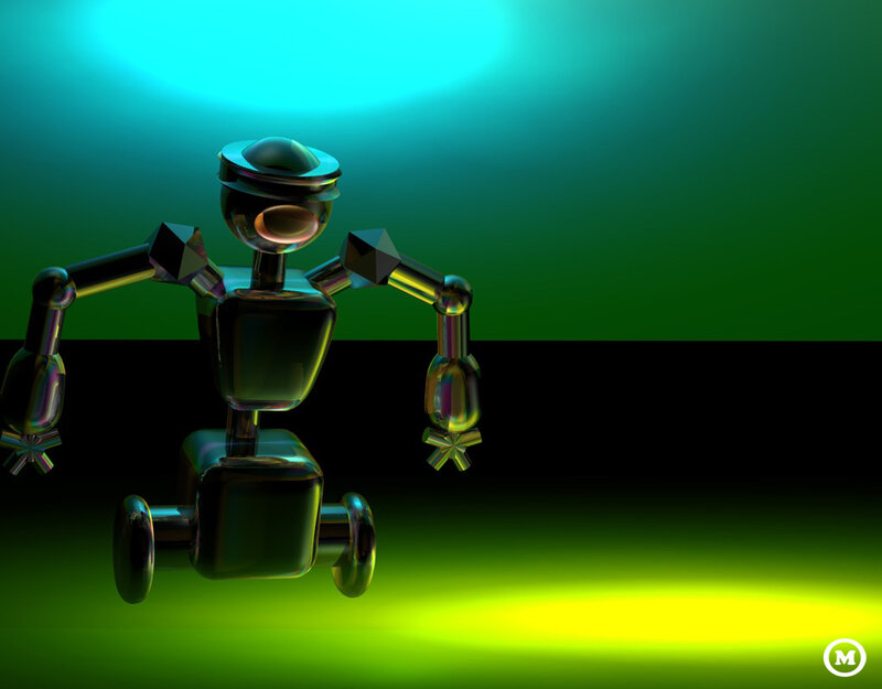Robot with Wheels