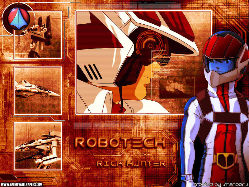 Robotech Rick Hunter artwork