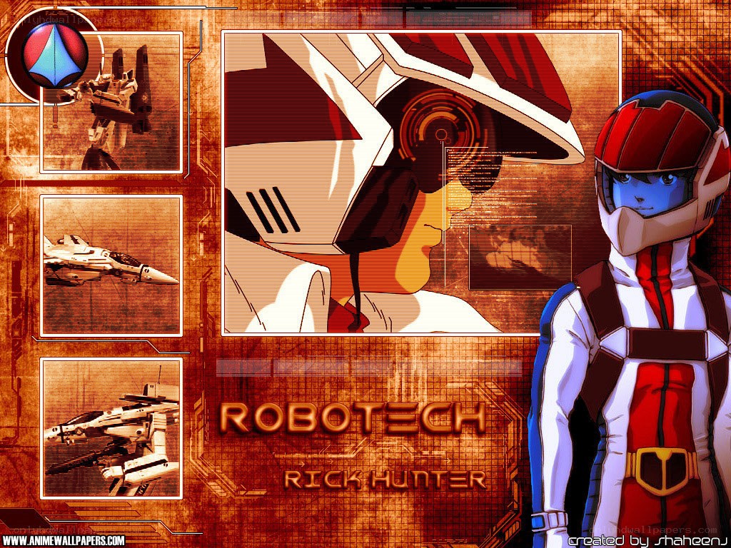 Robotech Rick Hunter artwork