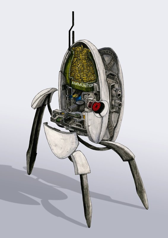 Robotic Ammo Carrier