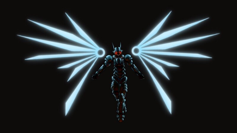 Robotic Angel Figure