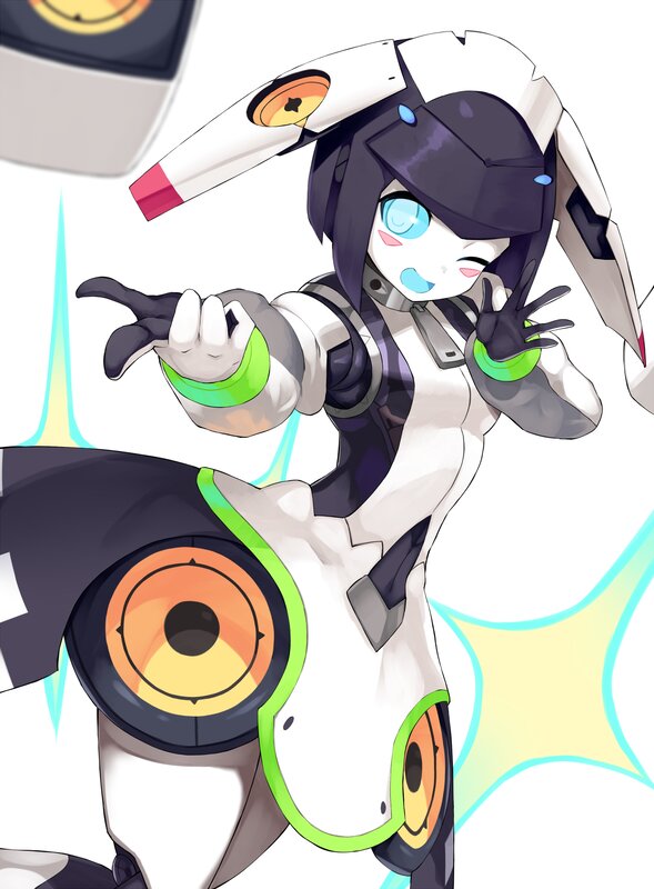 Robotic Anime Girl