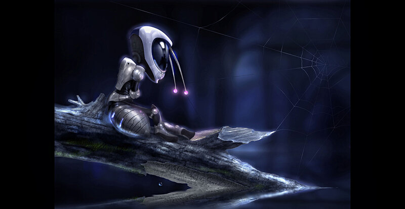 Robotic Ant on Branch
