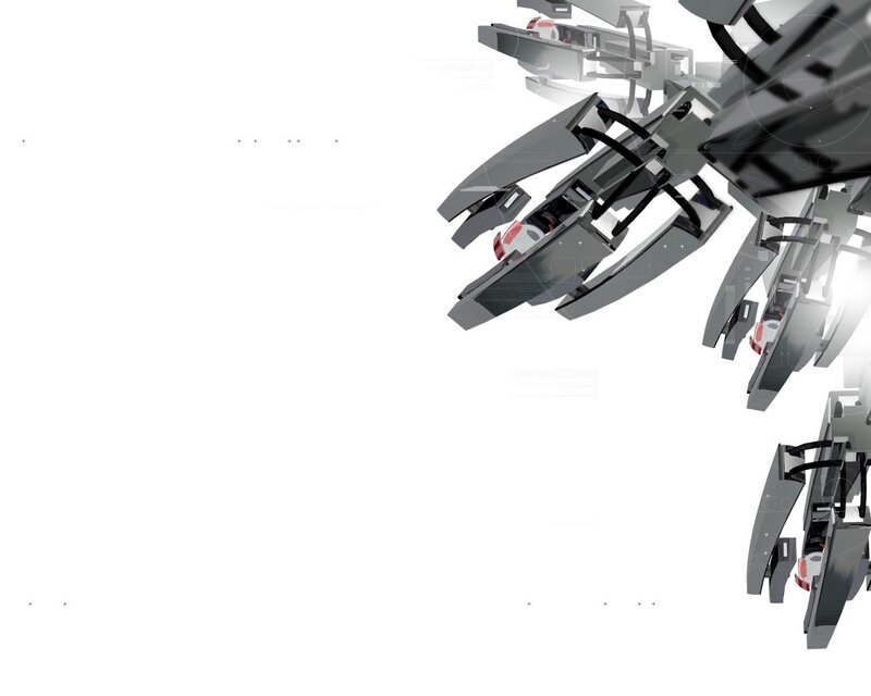 Robotic Arm Assembly — Gray