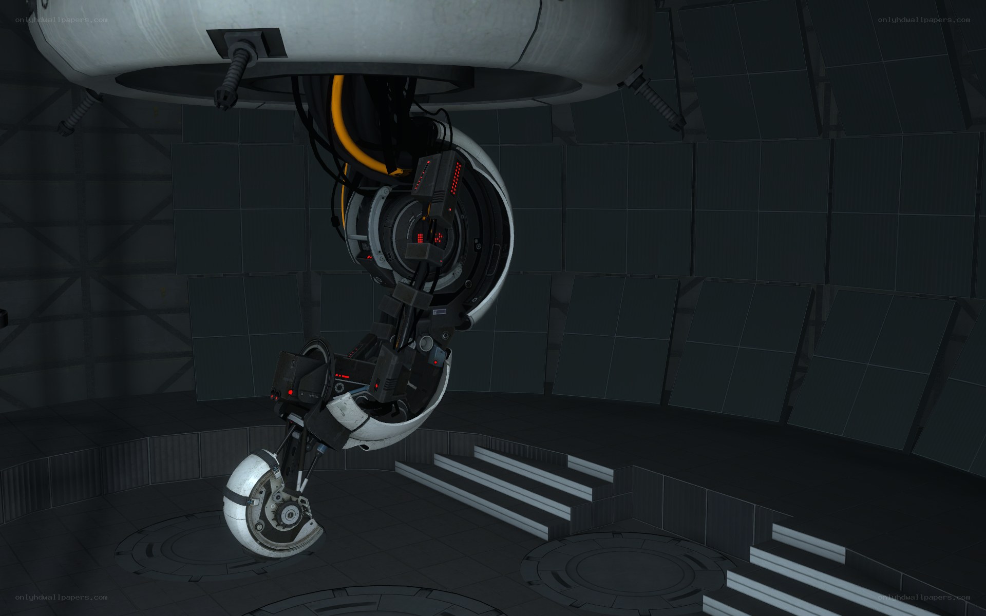 robotic arm in a lab