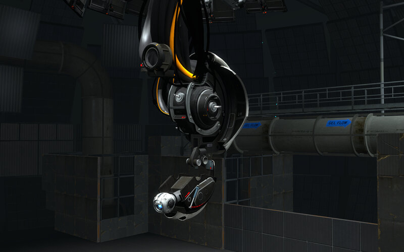 robotic arm in industrial facility