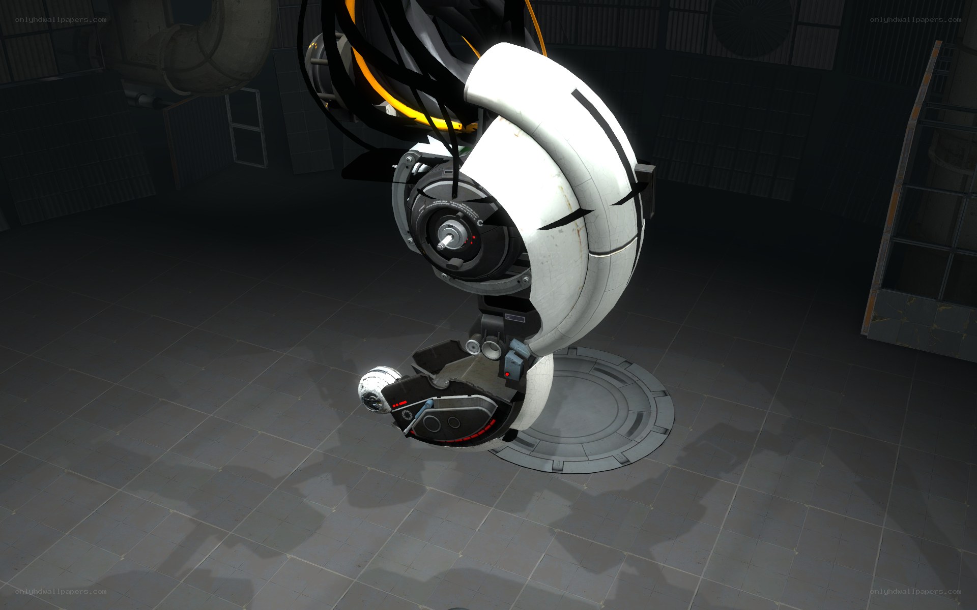 robotic arm in industrial setting