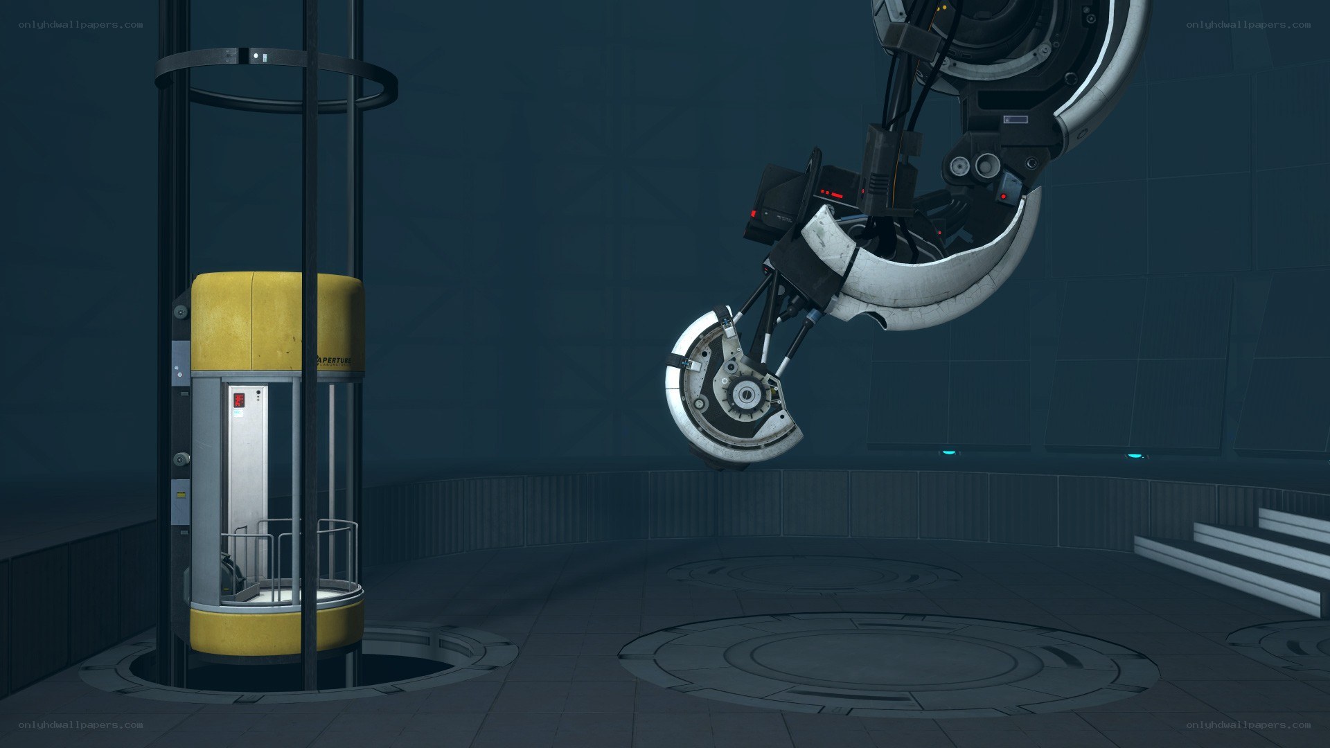 robotic arm in lab