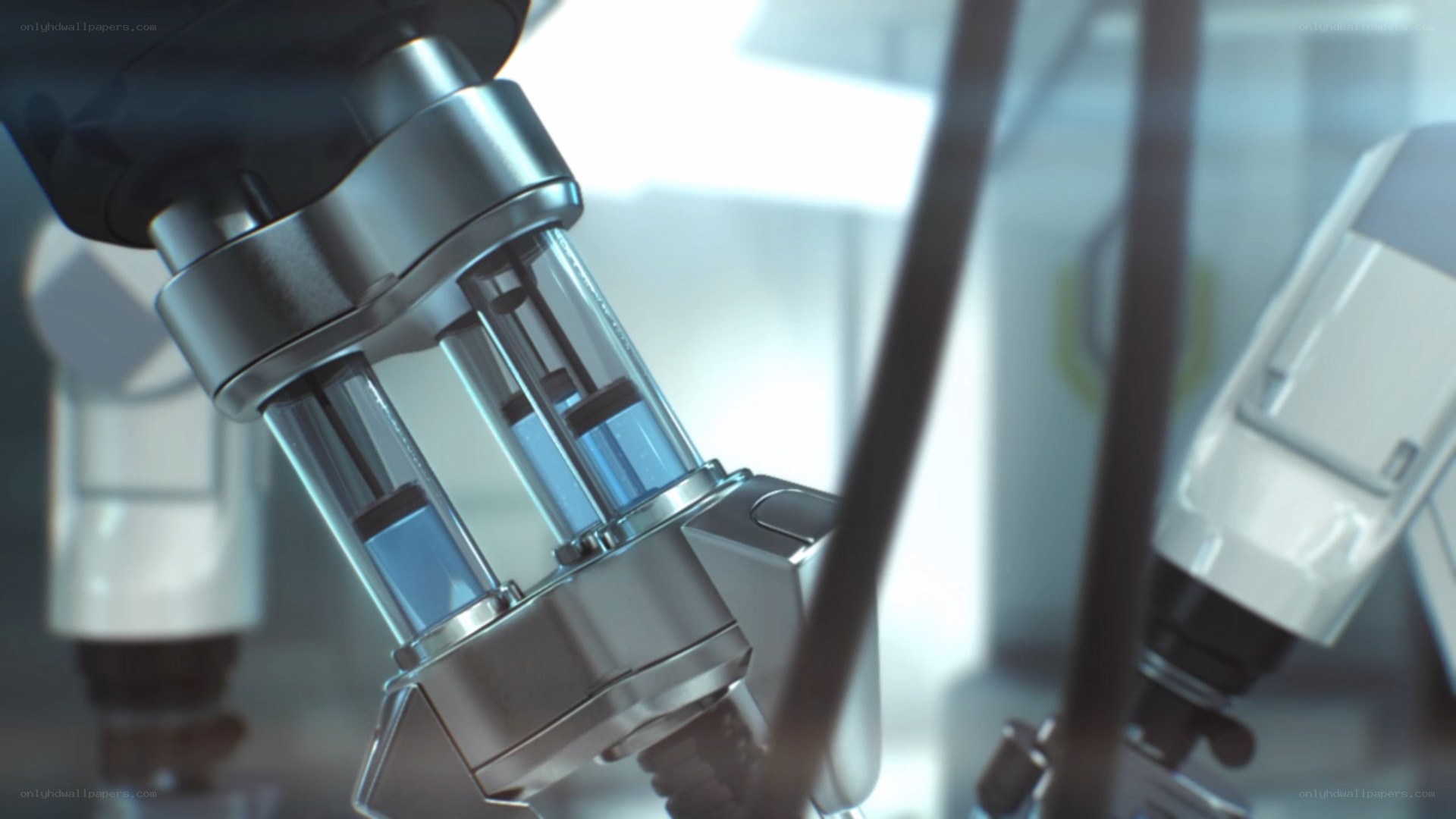 robotic arm in lab