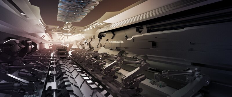 Robotic Arms in Factory
