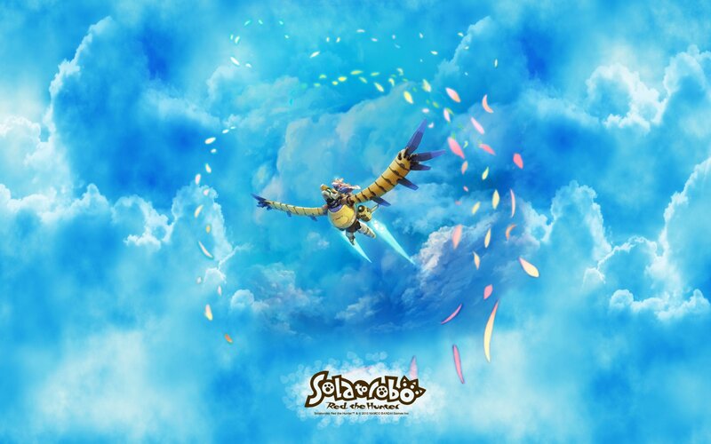 Robotic Bird Flying — Blue