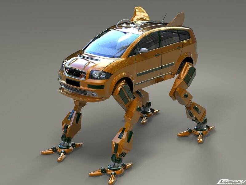 robotic car transformation