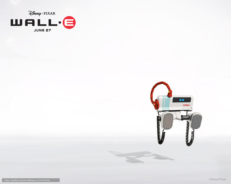 Robotic Character Floating — White