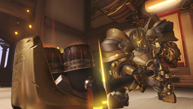 Robotic Character Holding Hammer