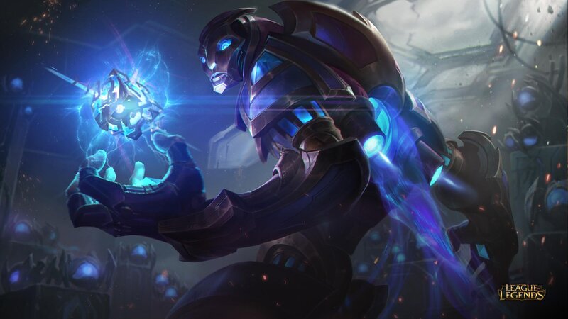 Robotic Character Holding Orb
