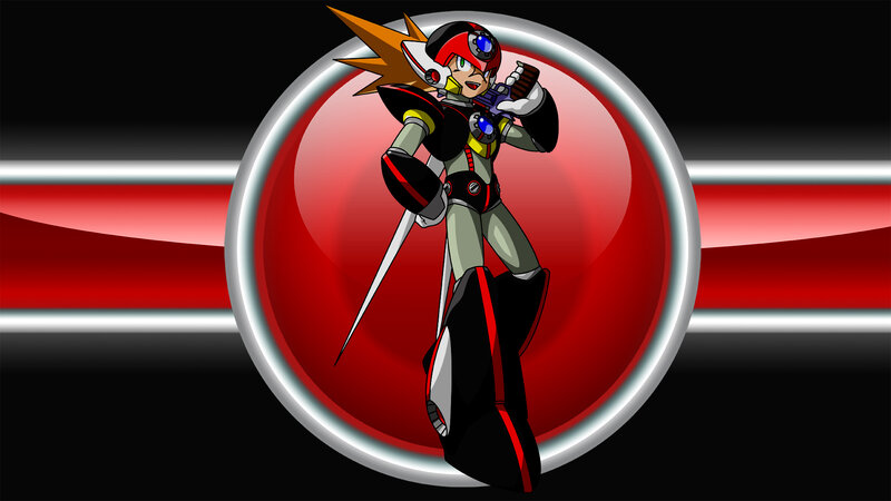 Robotic Character Holding Weapon