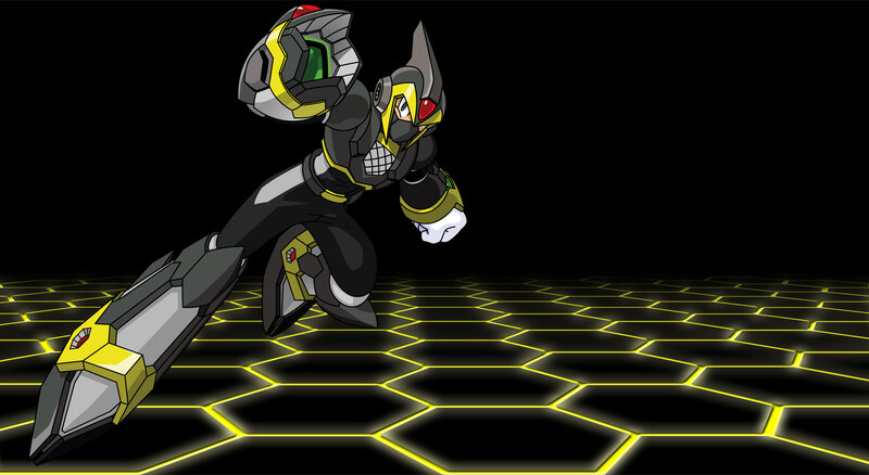 Robotic Character in Motion — Black