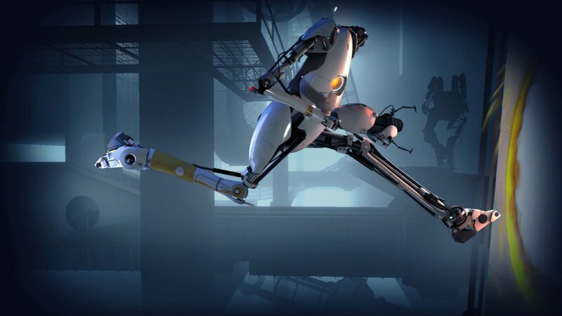 Robotic Character in Motion — Blue