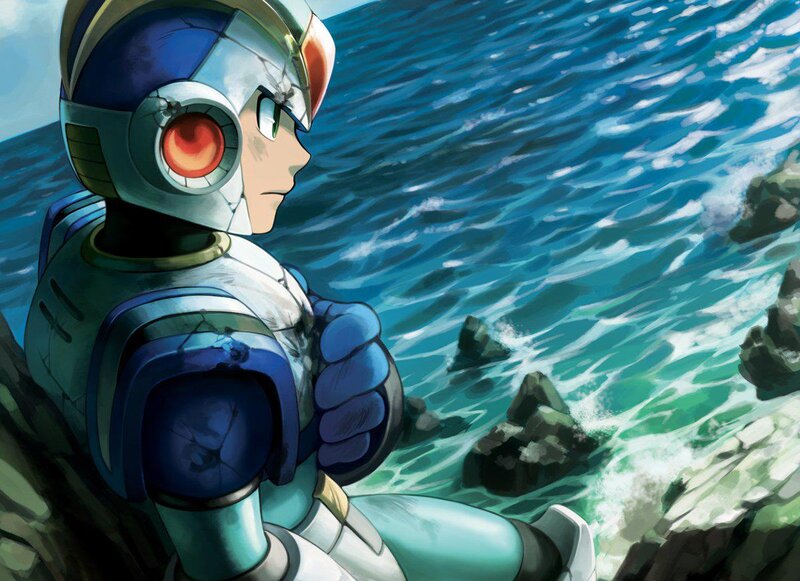 Robotic Character on Cliff