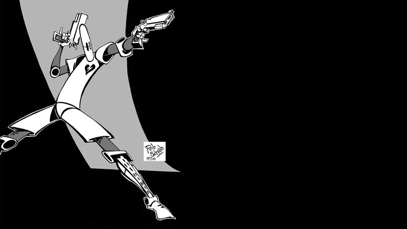 Robotic Character with Guns