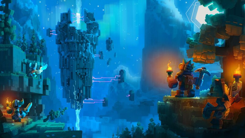 Robotic Characters in Cavern