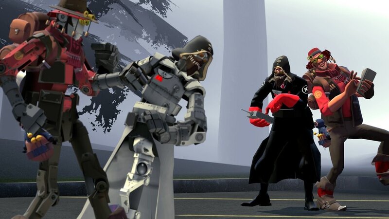 Robotic Characters in Combat — Gray