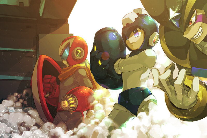 Robotic Characters in Combat — Red, Dramatic