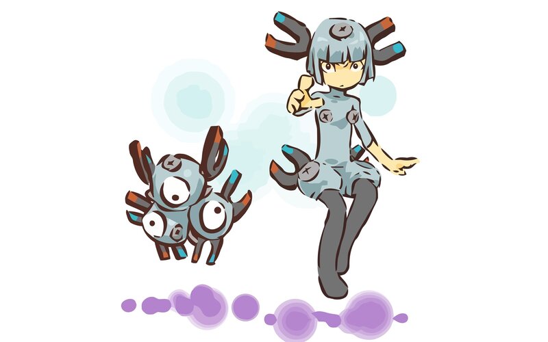 robotic characters with magnets