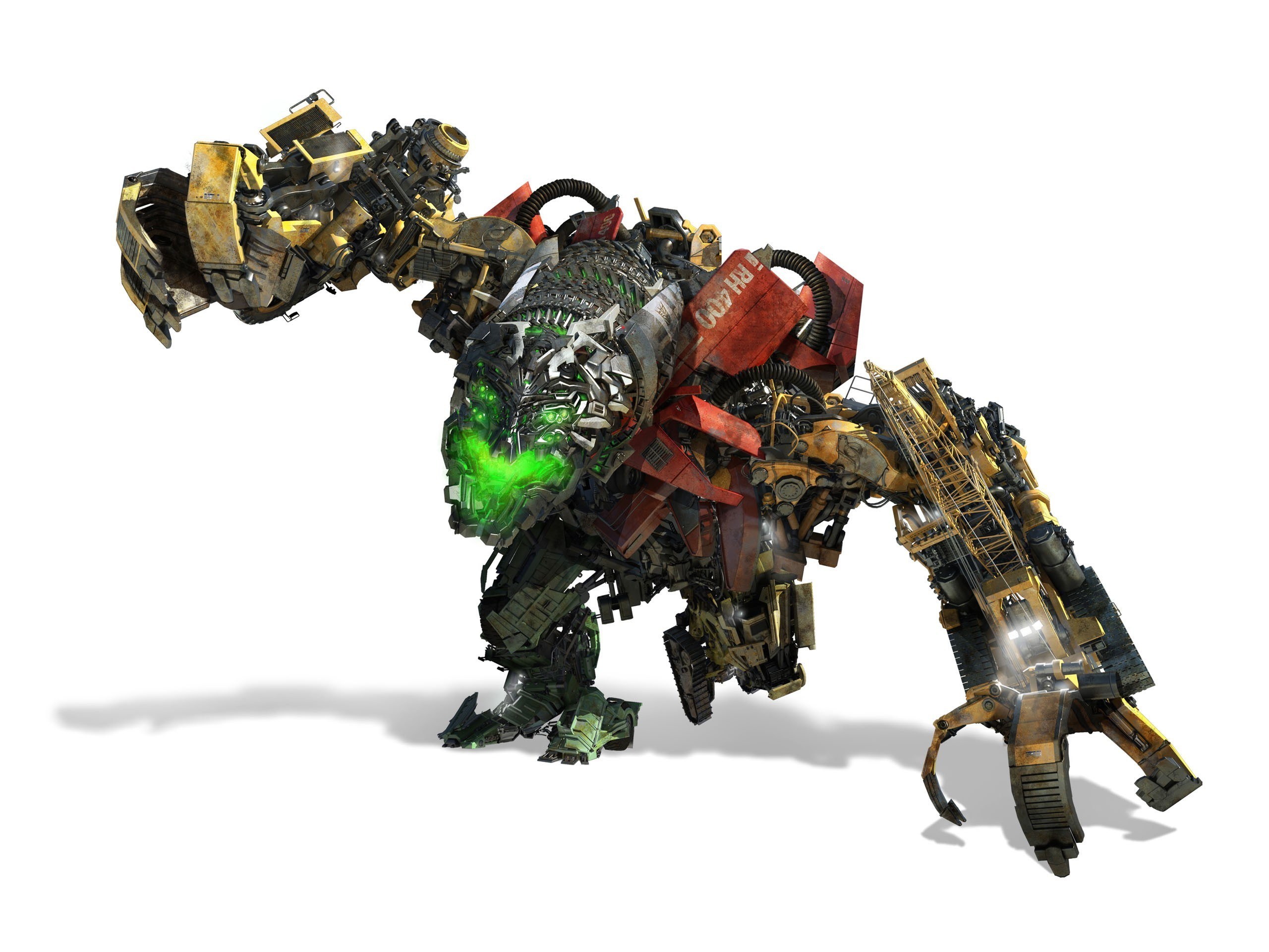 robotic construction vehicle