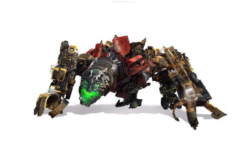 Robotic Creature with Green Core