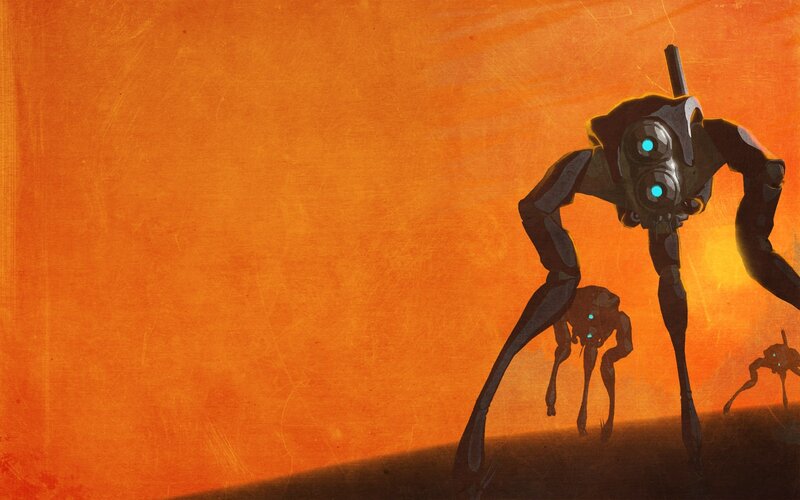 Robotic Creatures on Planet