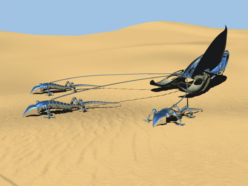 robotic desert vehicles