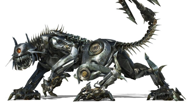 robotic dinosaur predator