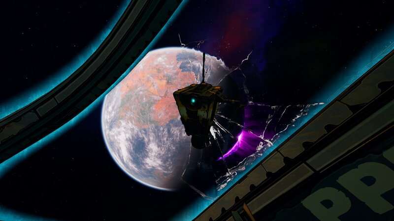 Robotic Drone in Space