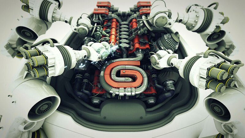 robotic engine assembly