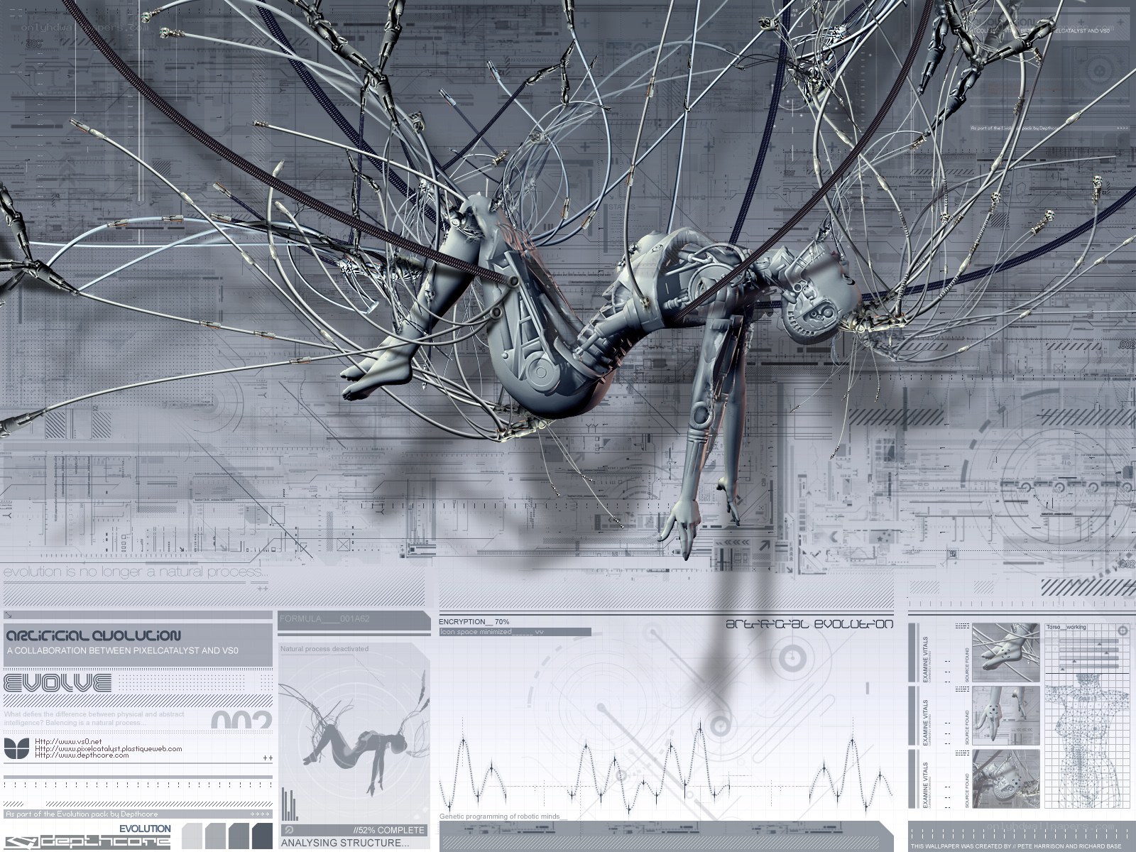 robotic evolution artwork