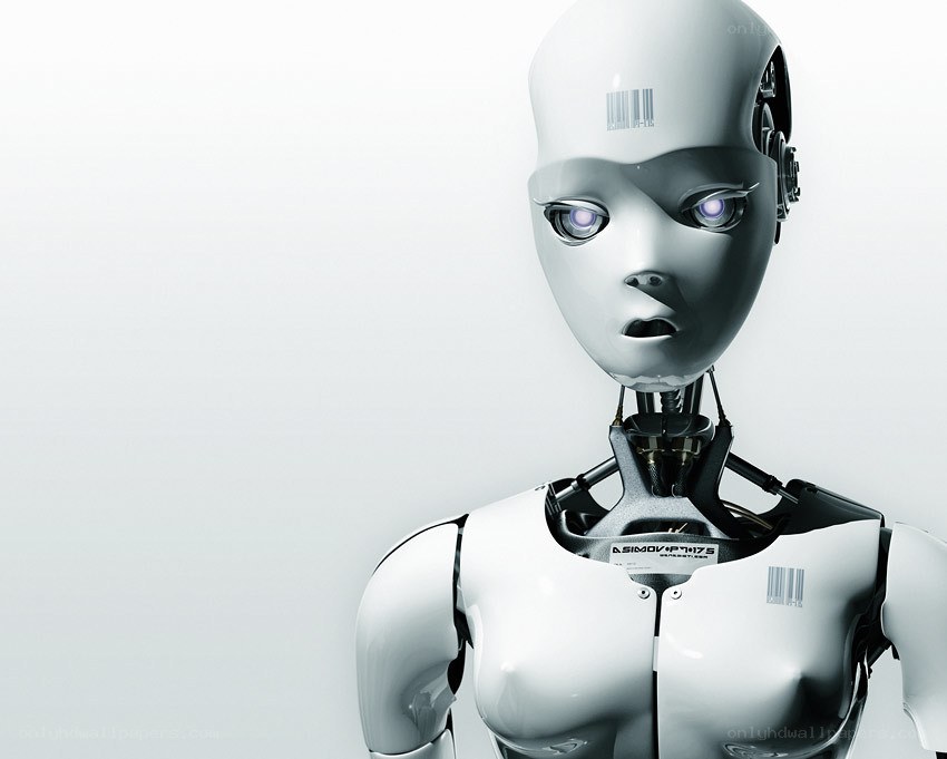robotic female android