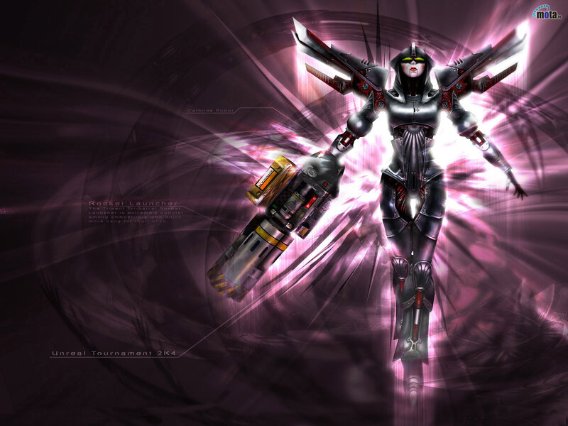 Robotic Female Warrior