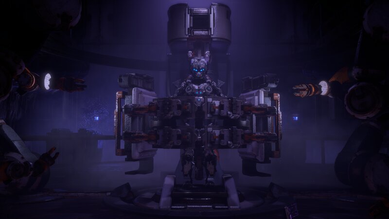 Robotic Figure in Chamber