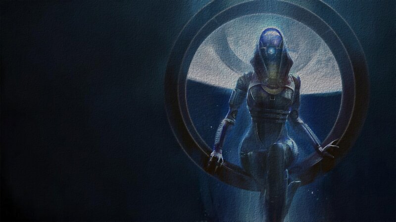 Robotic Figure in Circle