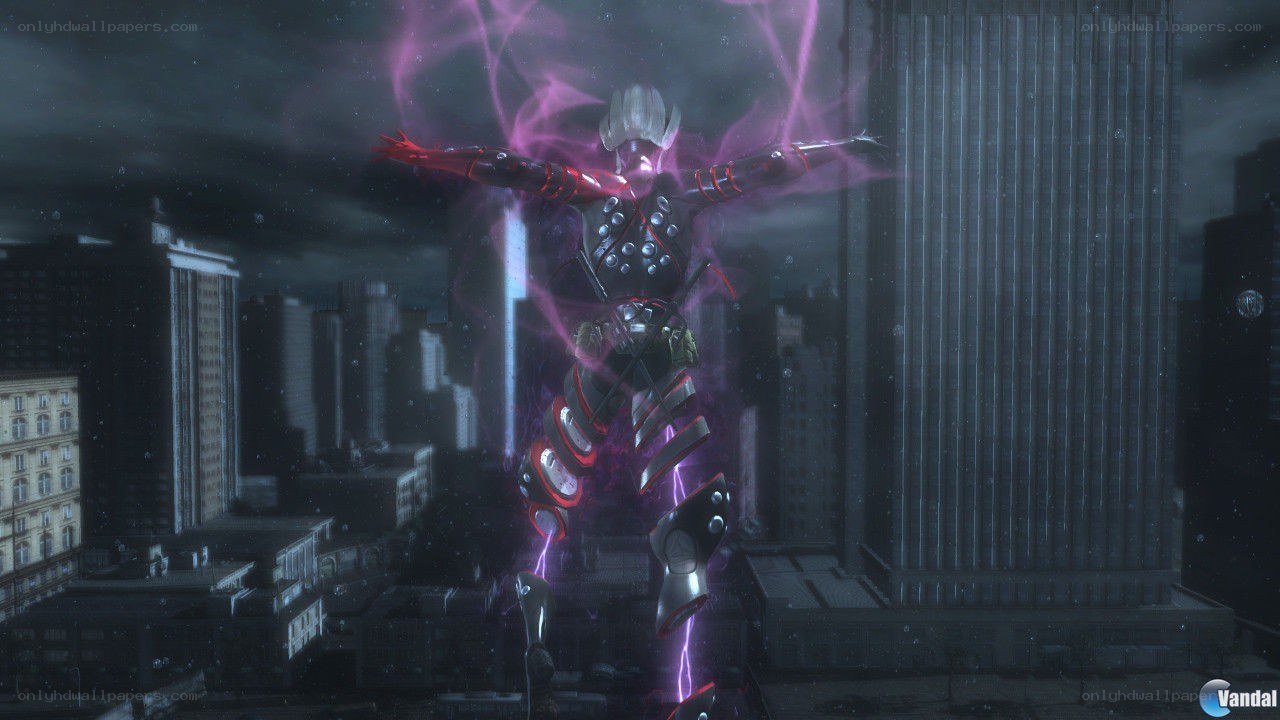 robotic figure in city