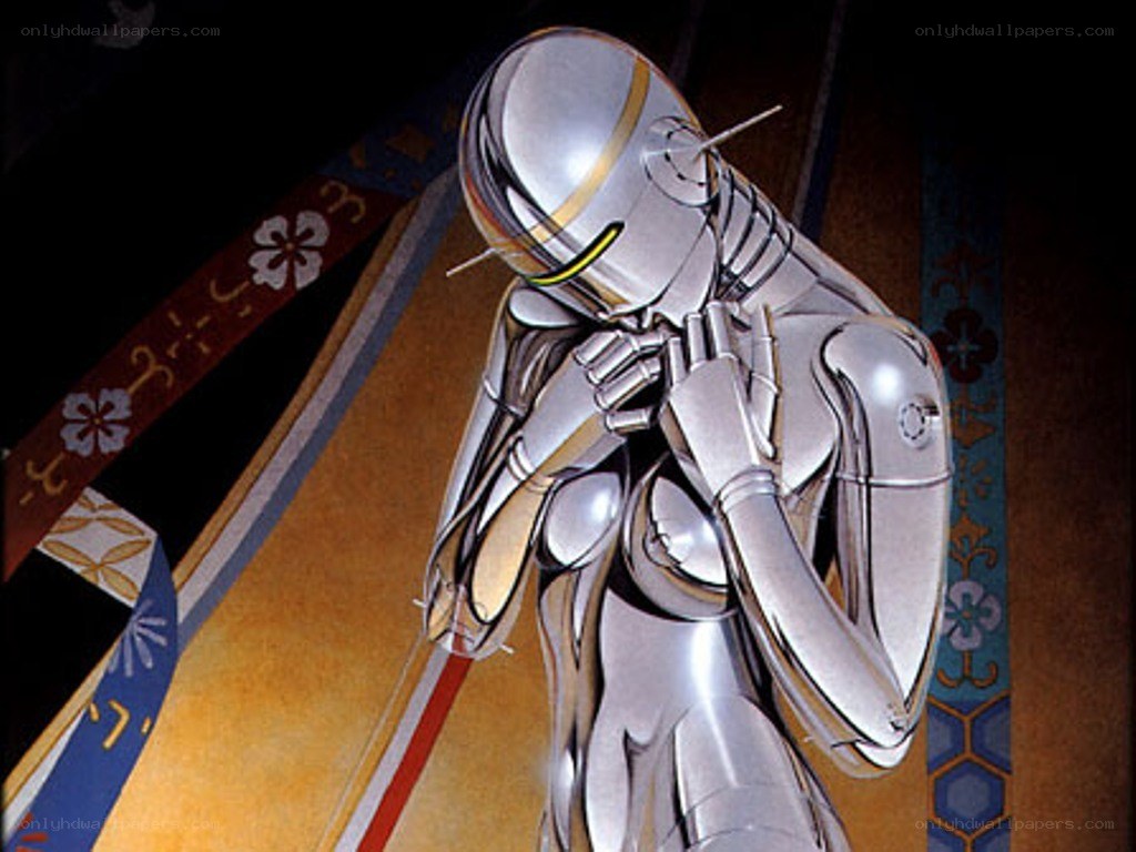 robotic figure in contemplation