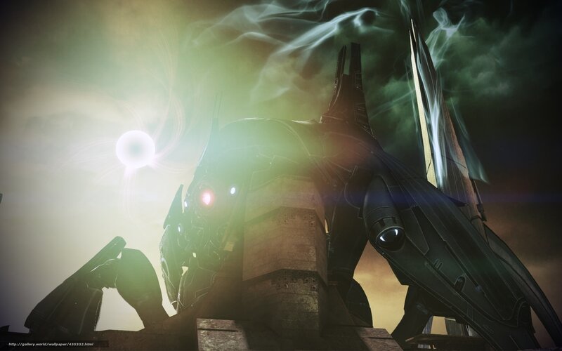 robotic figure in glowing light