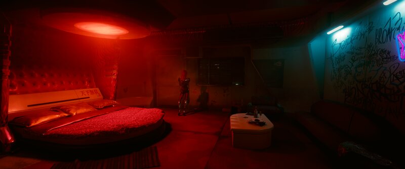 Robotic Figure in Room
