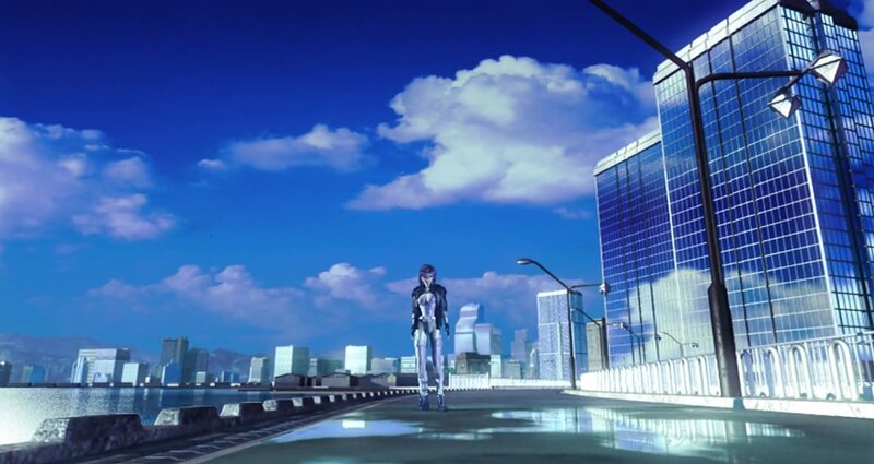 Robotic Figure on Bridge