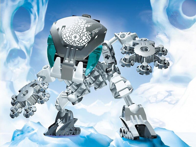 robotic figure on ice