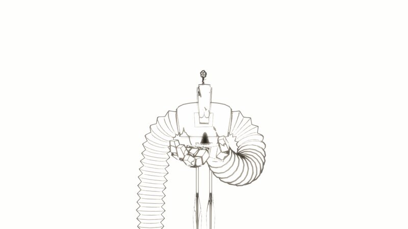 Robotic Figure with Flexible Arms