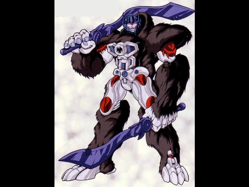Robotic Gorilla Warrior